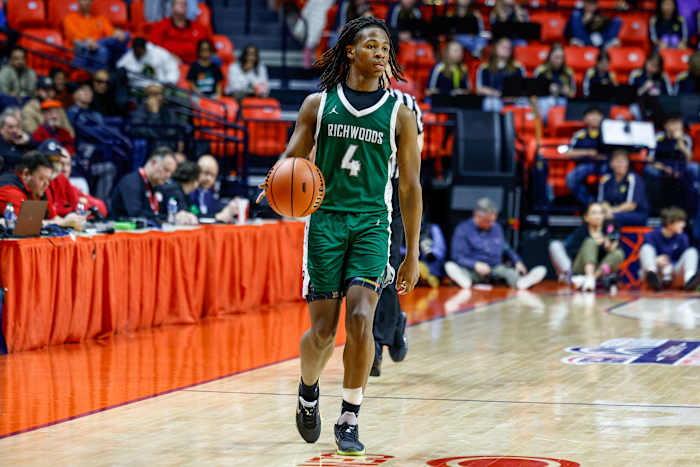 DePaul Prep Peoria Richwoods Illinois boys basketball March 8 2024 Nate Latsch 26616